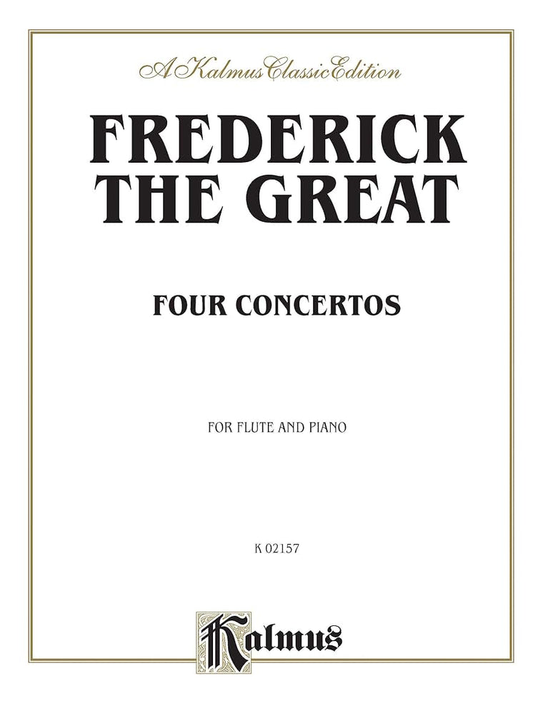Four Concertos for Flute and Piano (Kalmus Edition)