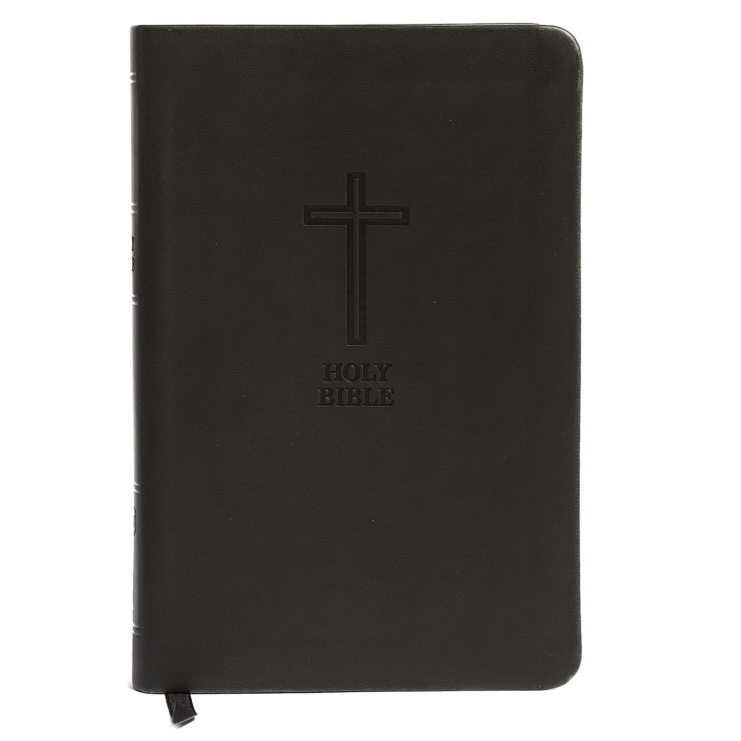 KJV Holy Bible: Value Compact Thinline, Black Leathersoft, Red Letter, Comfort Print: King James Version