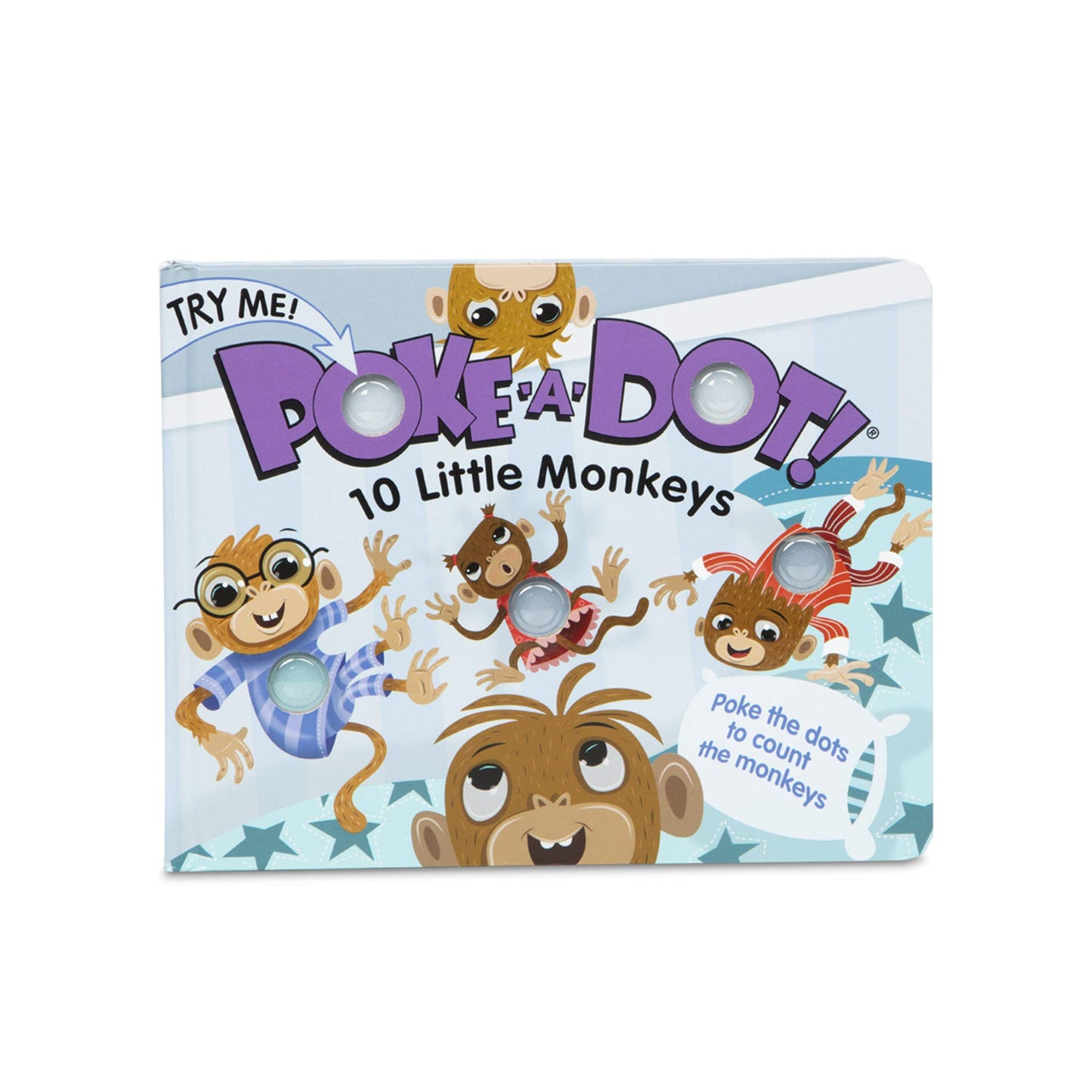 Poke-a-Dot: 10 Little Monkeys