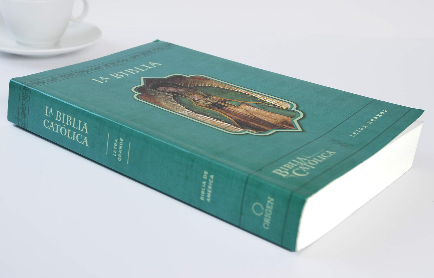 La Biblia Catlica con Virgen de Guadalupe. Tamao grande, edicin letra grande / The Catholic Bible in Spanish with the Virgin of Guadalupe (Spanish Edition)