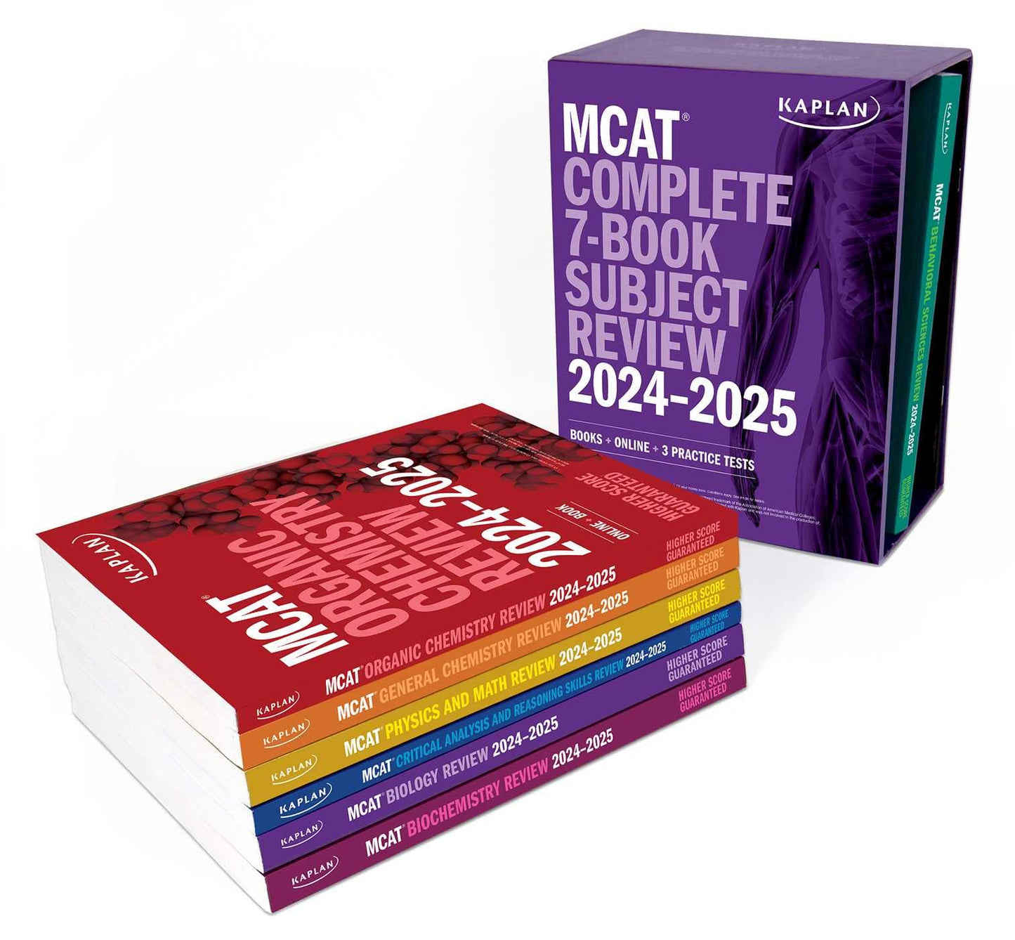 MCAT Complete 7-Book Subject Review 2024-2025, Set Includes