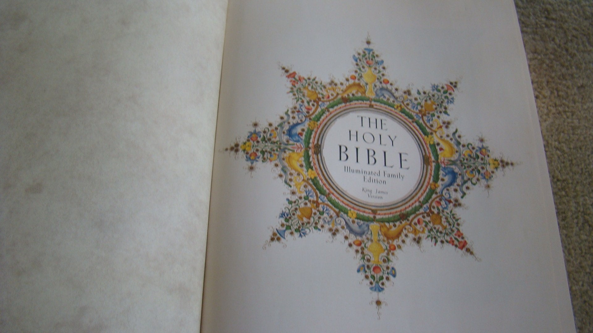 The Holy Bible: Illuminated Family Edition