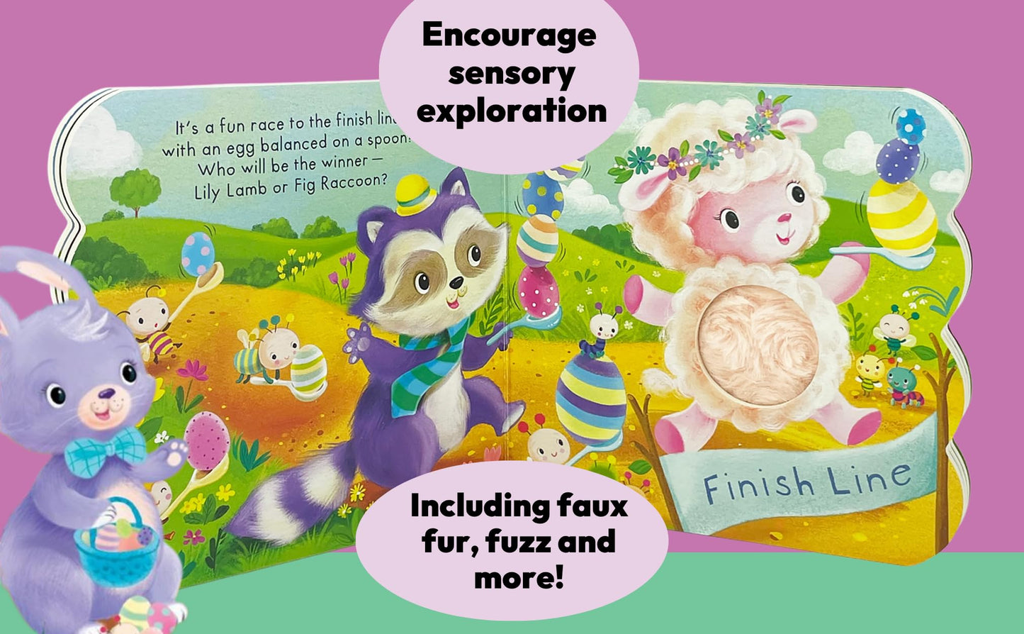Touch and Feel: Easter on Cuddlebug Lane - Baby & Toddler Sensory Board Book