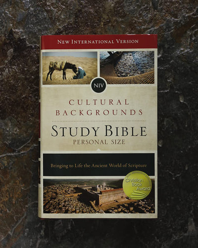 NIV Cultural Backgrounds Study Bible Personal Size Hardcover