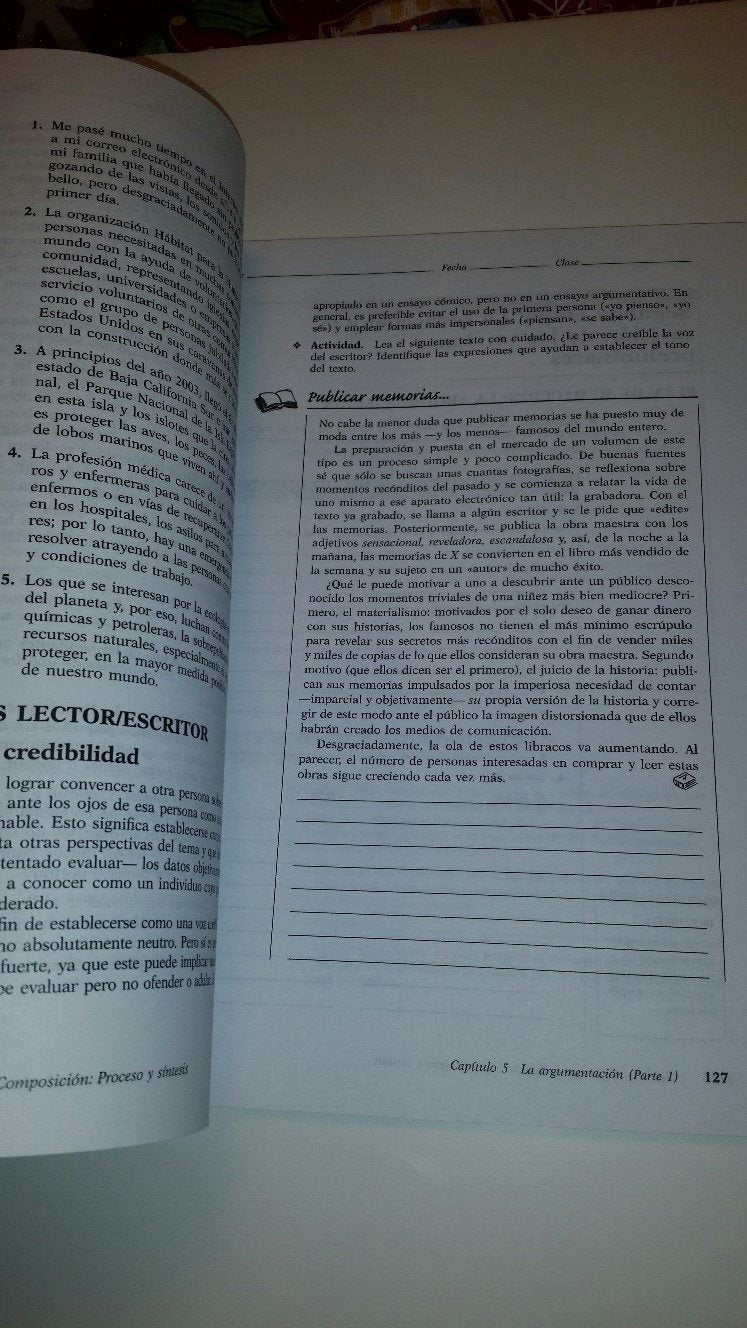 Cuaderno de prctica to accompany Composicin: Proceso y sntesis