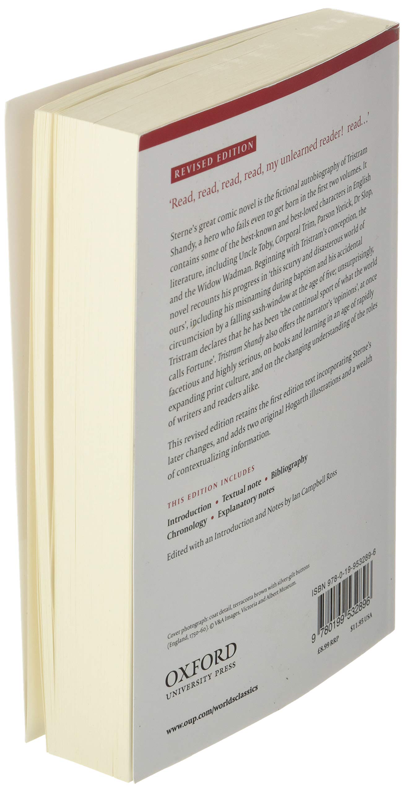 The Life and Opinions of Tristram Shandy, Gentleman (Oxford World's Classics)
