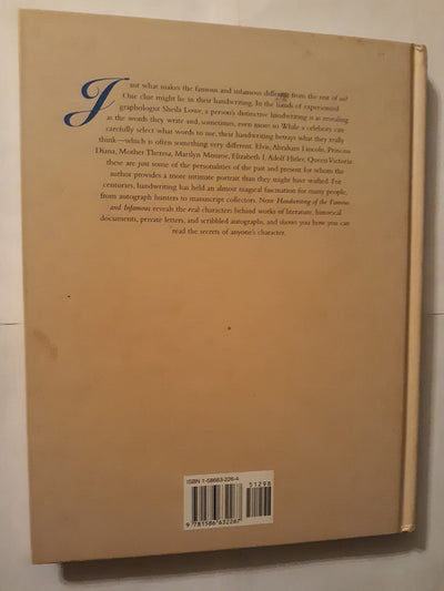 Handwriting of the Famous and Infamous