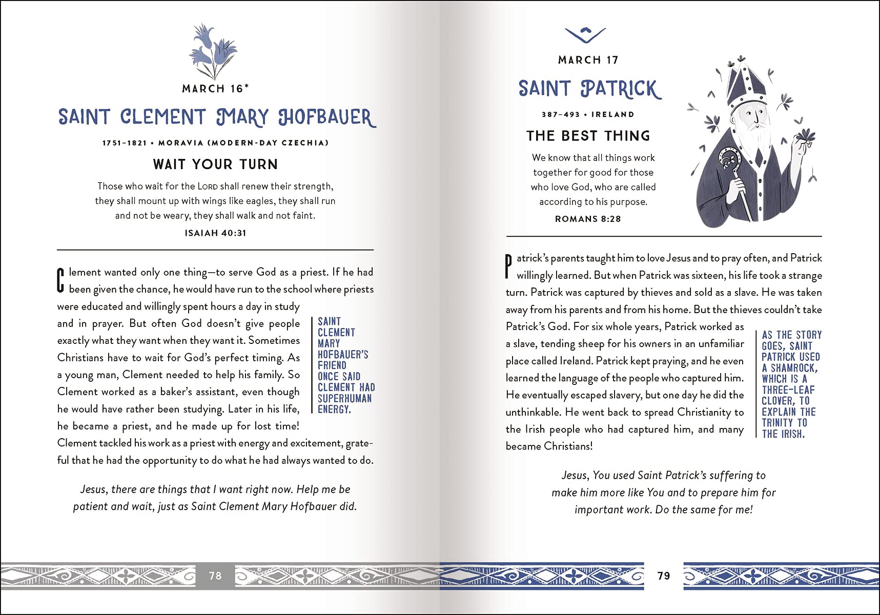 A Saint a Day: A 365-Day Devotional Featuring Christian Saints (True Stories of Faith)