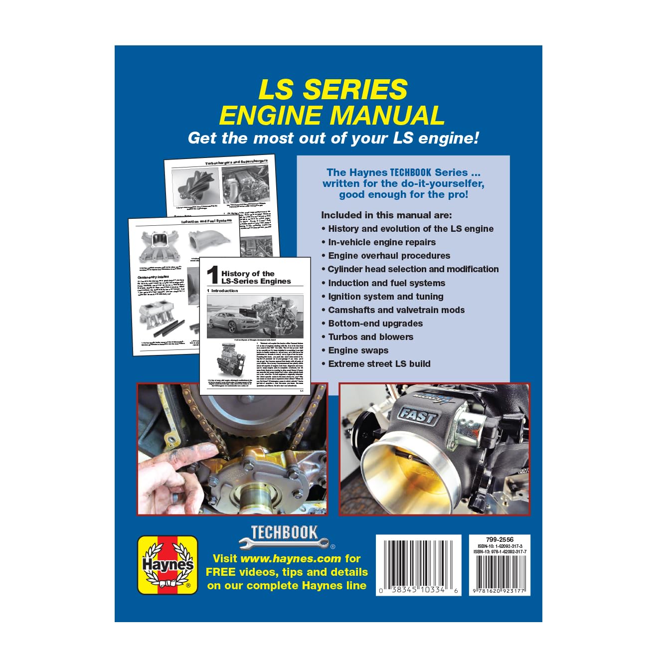 LS Series Engine Manual: Performance Modifications - Repair - Overhaul: Step-by-Step Instructions, Fully Illustrated for Home Mechanic, Stock Repairs to Exotic Upgrades (Haynes Techbook)
