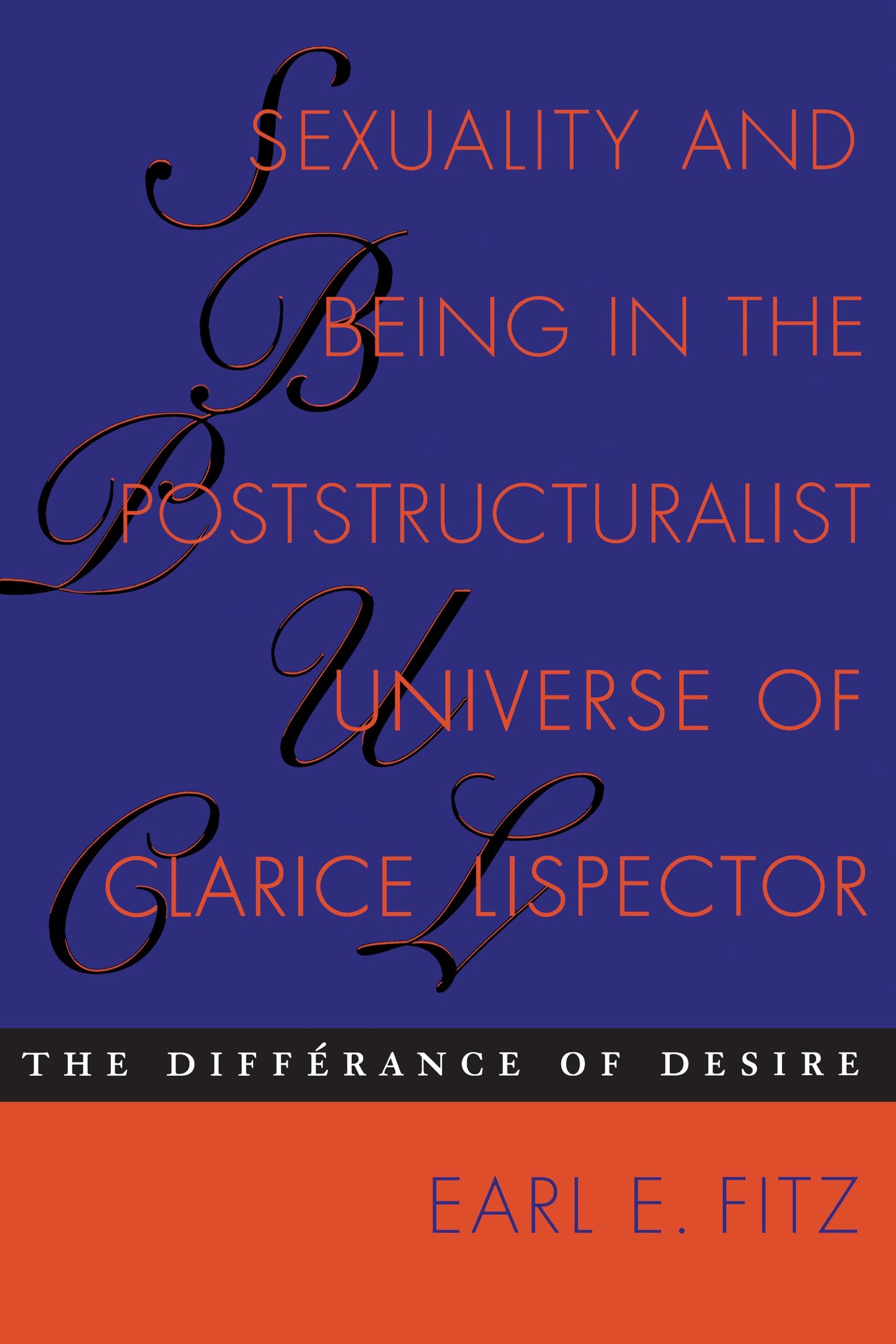 Sexuality and Being in the Poststructuralist Universe of Clarice Lispector: The Differance of Desire (Texas Pan American Series)