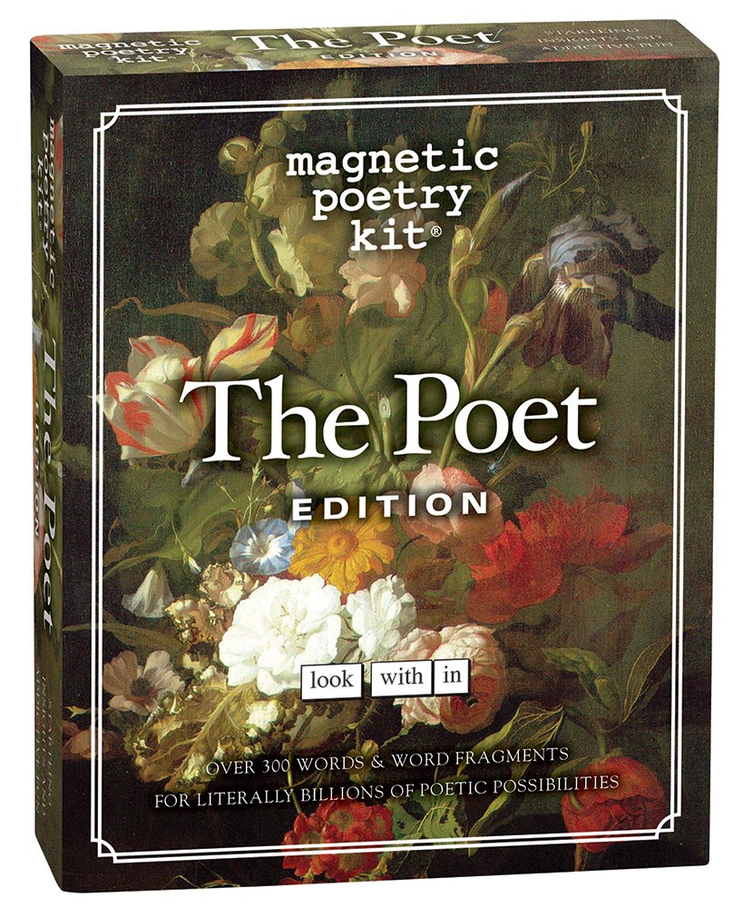 Magnetic Poetry - The Poet Kit - More Essential Words for Your Refrigerator - Write Poems and Letters on The Fridge - Made in The USA
