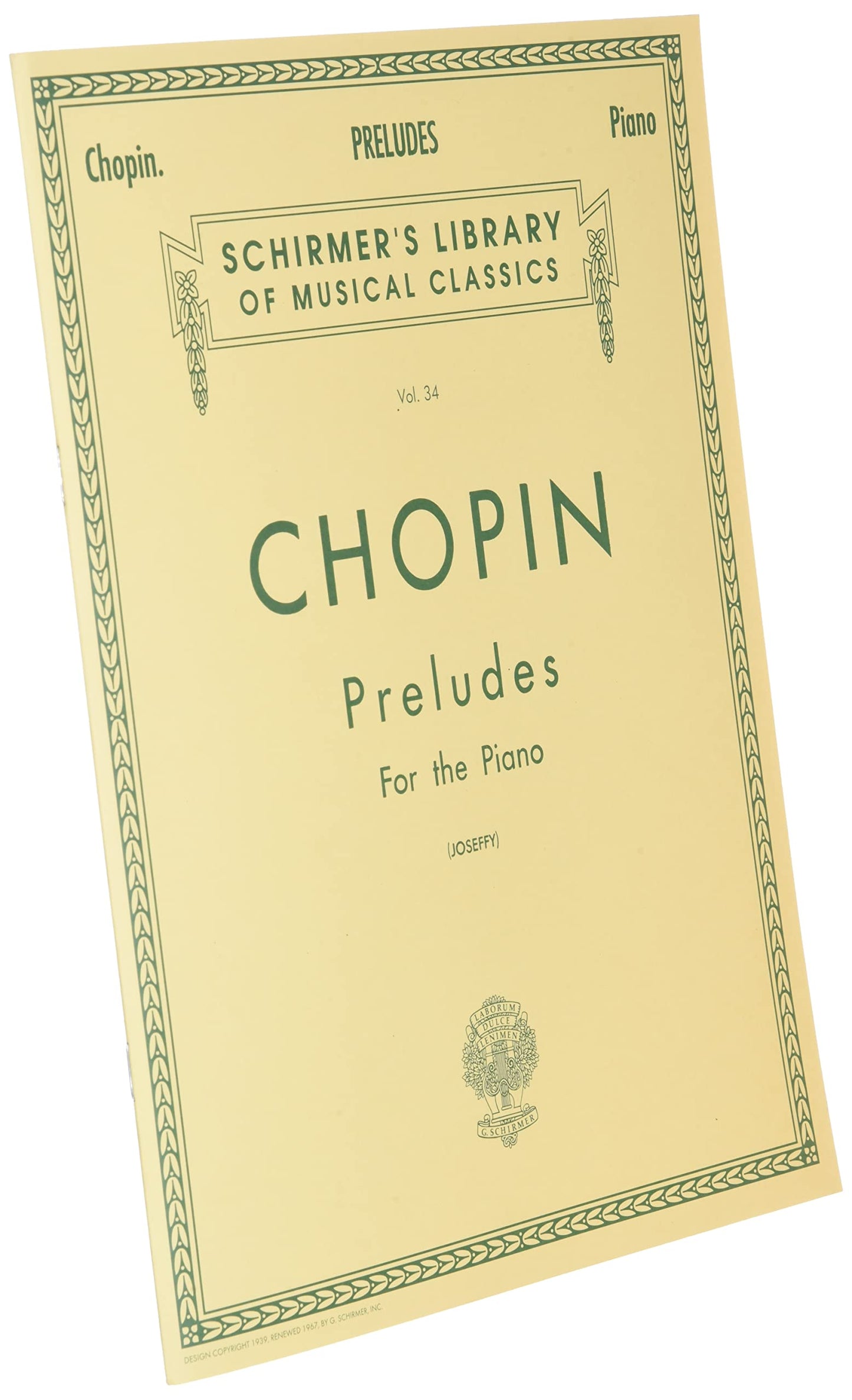 Chopin - Preludes for the Piano, Vol. 34
