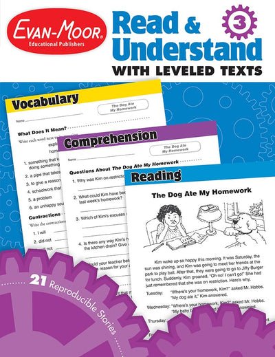 Read & Understand with Leveled Texts, Grade 3