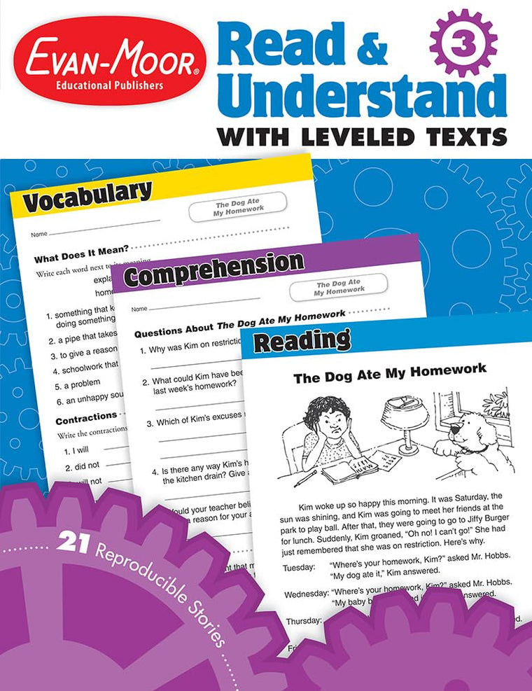 Read & Understand with Leveled Texts, Grade 3