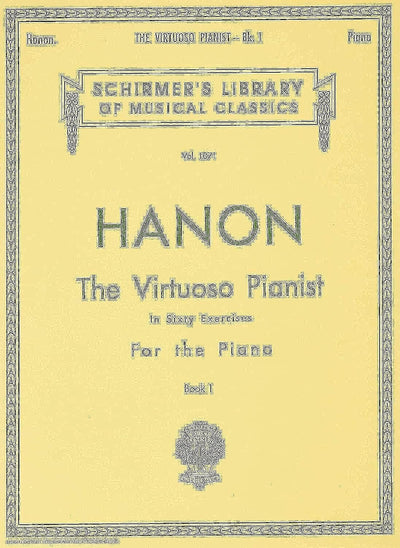 Virtuoso Pianist in 60 Exercises - Book 1: Schirmer Library of Classics Volume 1071 Piano Technique (Schirmer's Library, Volume 1071)