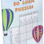 50 Logic Puzzles: Full of Fun Logic Grid Puzzles! (Brain Teaser Puzzle Books)
