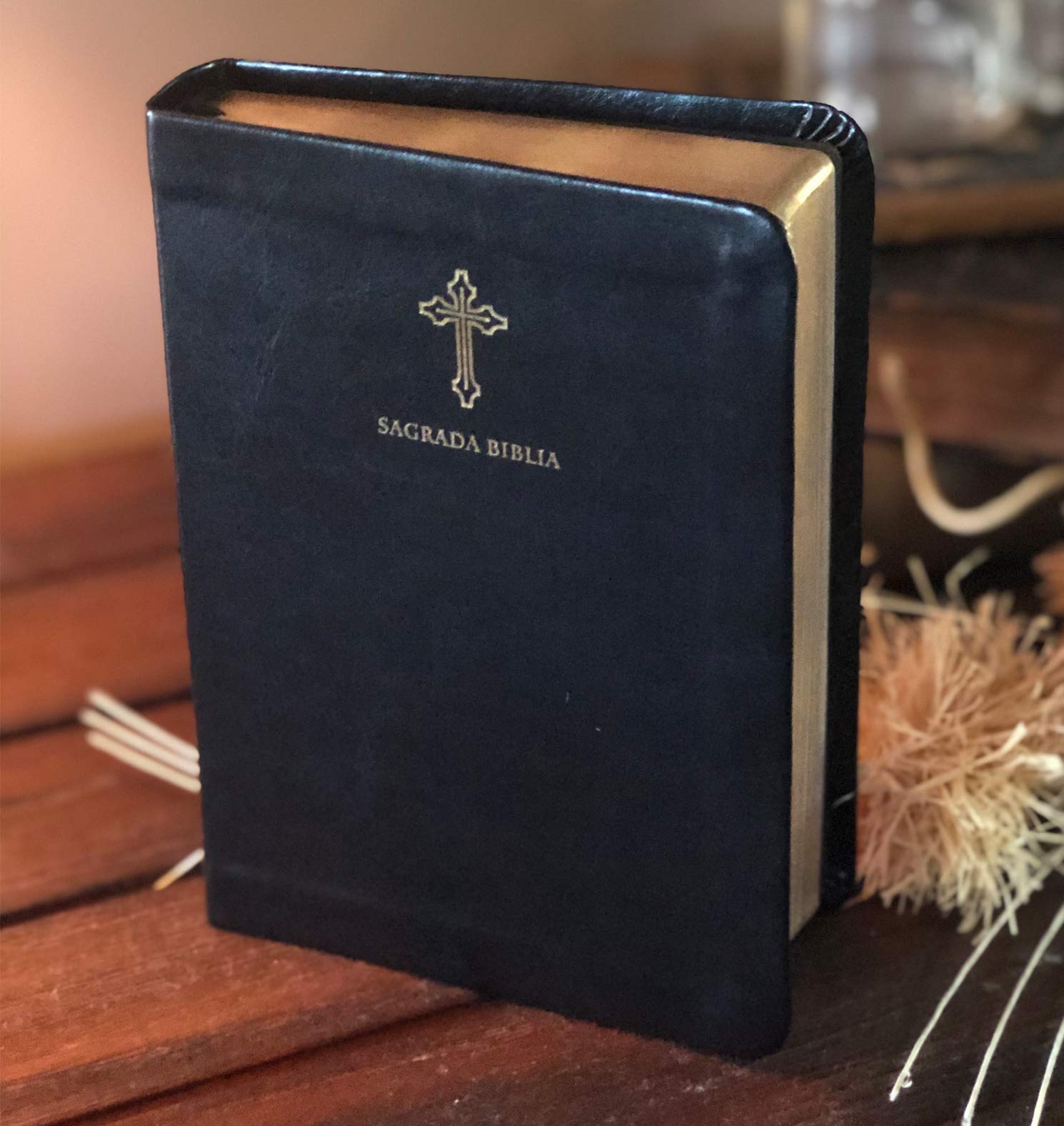Biblia Catlica en espaol. Smil piel negro, tamao pequeo / Catholic Bible. Spanish-Language, Leathersoft, Black, Compact (Spanish Edition)