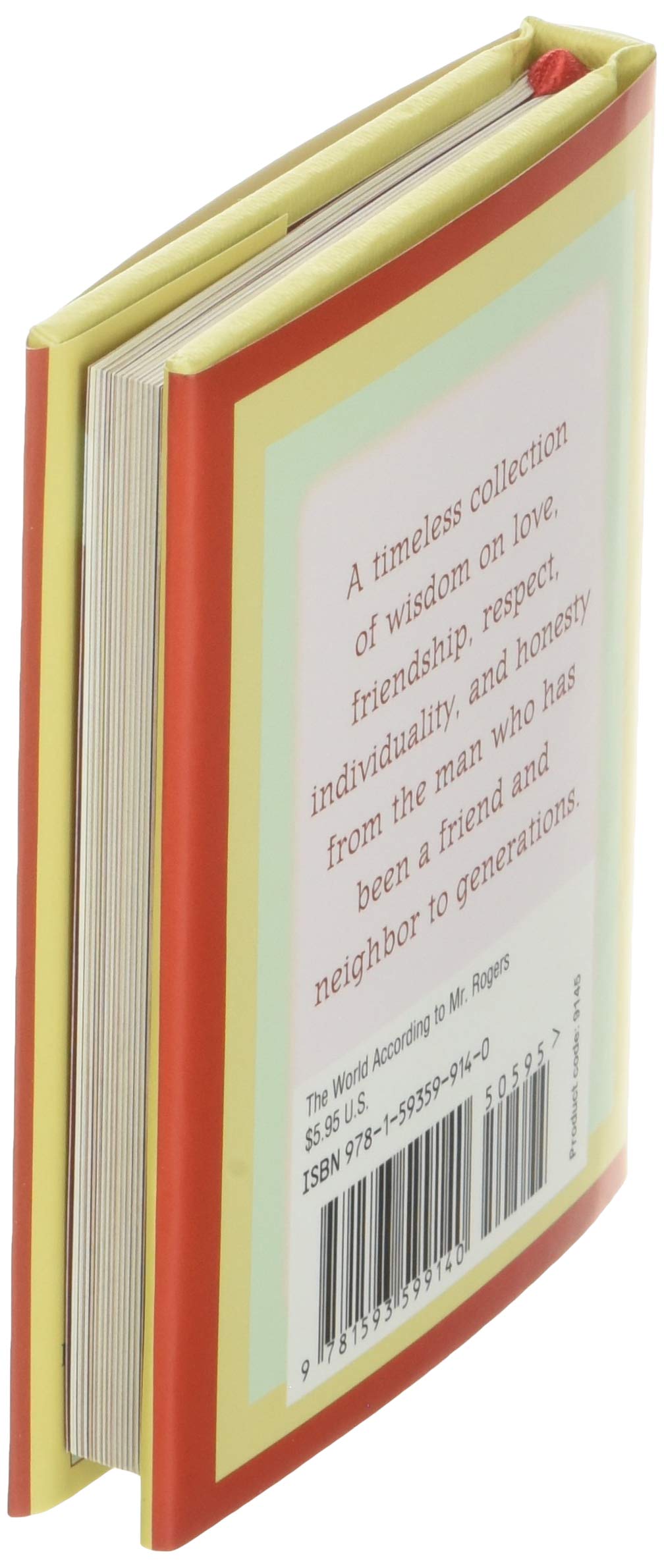 Wisdom from the World According to Mister Rogers (Mini book) (Charming Petites)