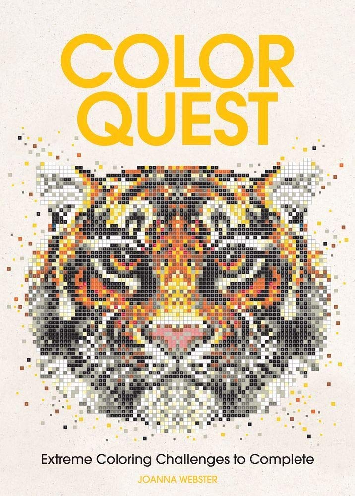 Color Quest: Challenging Color-by-Number Art for Adults