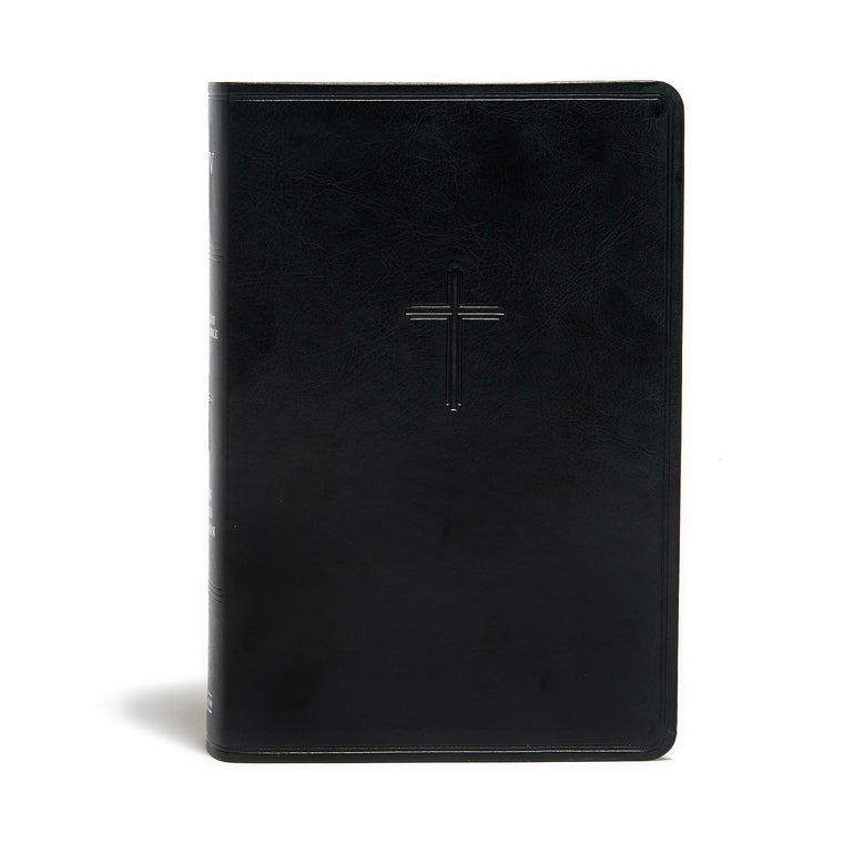 KJV Everyday Study Bible, Black LeatherTouch, Black Letter, Pure Cambridge Text, Study Notes and Comentary, Illustrations, Aricles, Charts, Easy-to-Carry, Easy-to-Read Bible MCM Type