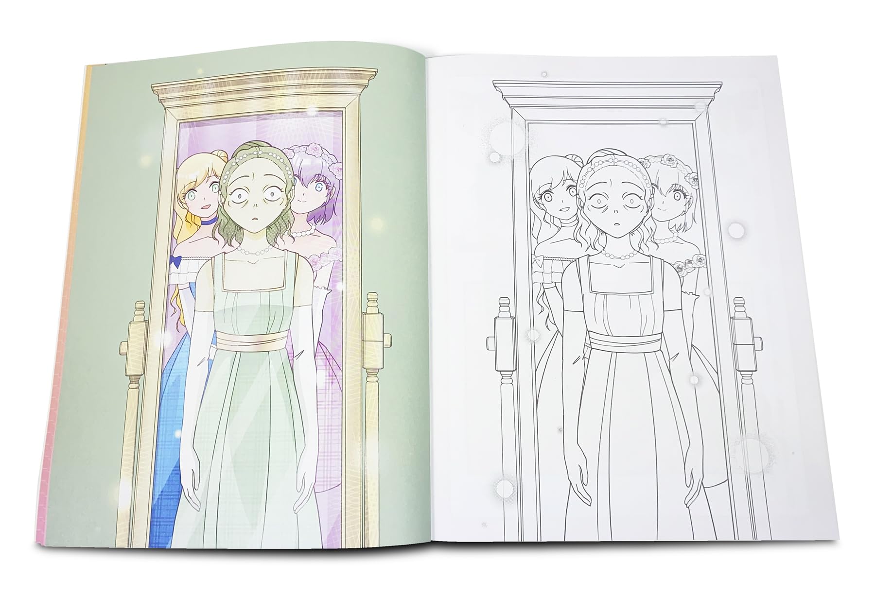The Official Cursed Princess Club Coloring Book: 46 original illustrations to color and enjoy (WEBTOON)