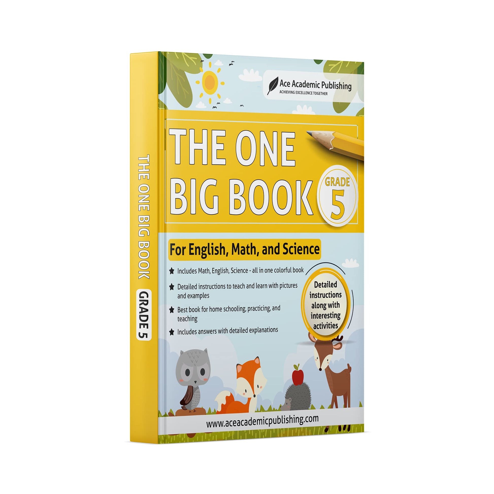 The One Big Book - Grade 5: For English, Math and Science