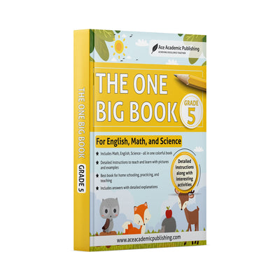 The One Big Book - Grade 5: For English, Math and Science