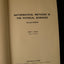 Mathematical Methods in the Physical Sciences