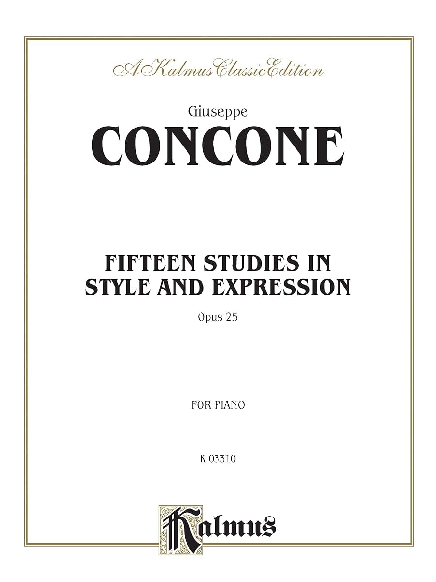 Fifteen Studies in Style and Expression, Op. 25 (Kalmus Edition)