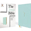 The Jesus Bible, NIV Edition, (With Thumb Tabs to Help Locate the Books of the Bible), Leathersoft, Teal, Thumb Indexed, Comfort Print