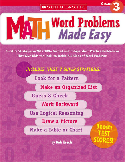 Math Word Problems Made Easy: Grade 3