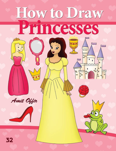 How to Draw Princesses: Drawing Books for Beginners (How to Draw Comics)