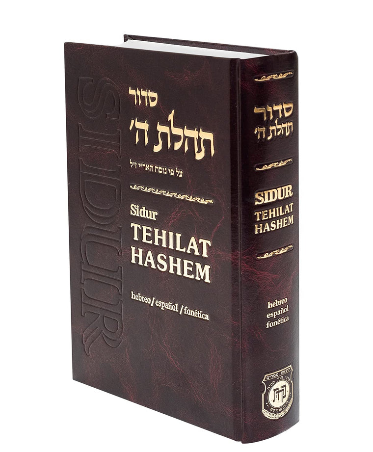 Sidur Tehilat Hashem Hebreo/espanol/fonetica