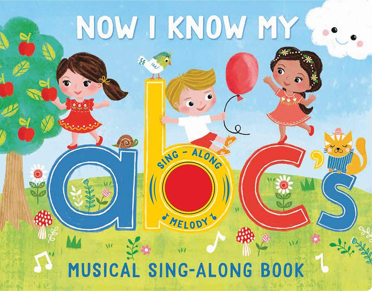 Now I Know My ABC's: Musical Sing-Along Sound Book with Interactive Button for Toddlers