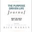 The Purpose Driven Life Journal: What on Earth Am I Here For?