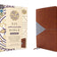 NIV Application Bible, Personal Size, Leathersoft, Brown/Blue, Red Letter, Comfort Print: Bringing the Ancient Message of the Bible into Your World (NIV Application Commentary Resources)