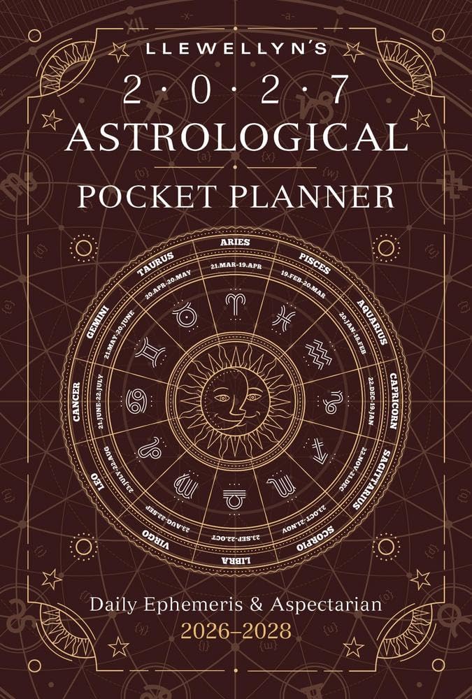 Llewellyn's 2027 Astrological Pocket Planner: Daily Ephemeris & Aspectarian 2026-2028 (Llewellyn's 2027 Calendars, Almanacs & Datebooks, 1)