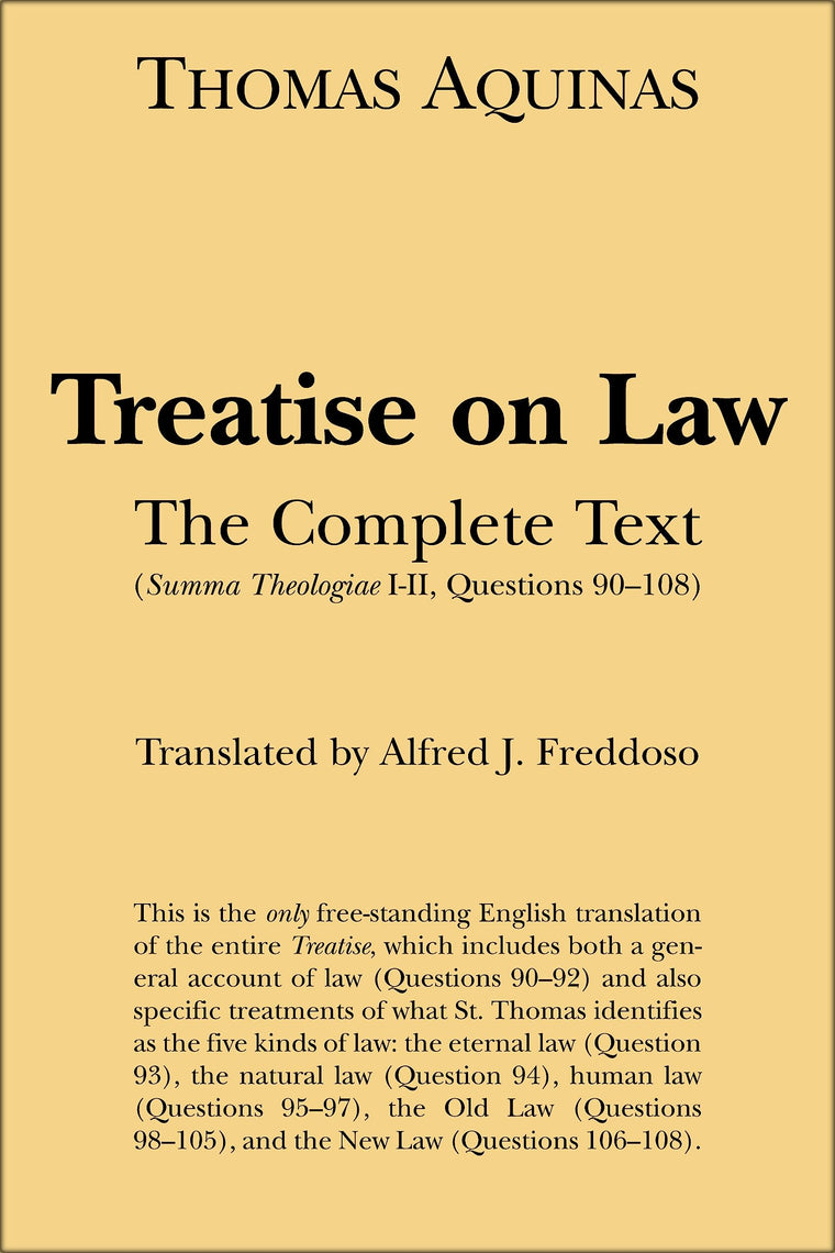 Treatise on Law: The Complete Text