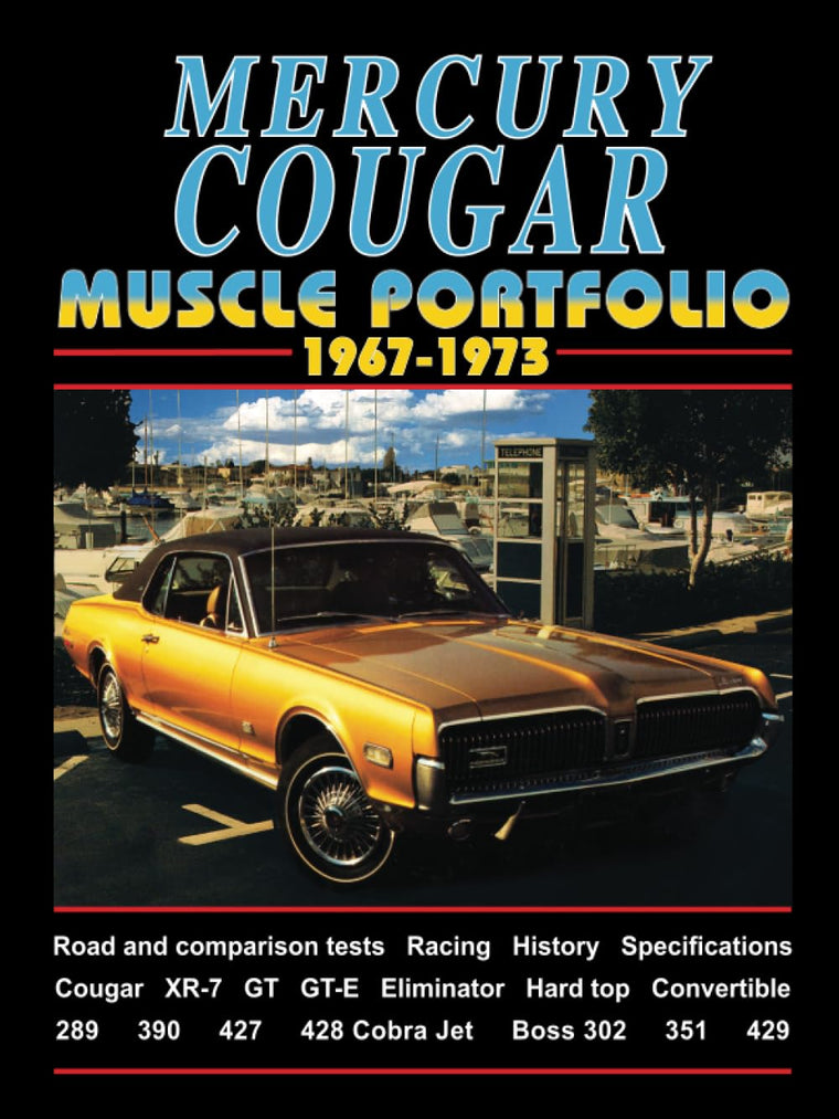 MERCURY COUGAR MUSCLE PORTFOLIO 1967-1973