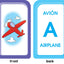 School Zone Spanish Alphabet Flash Cards: 56 Cards, Preschool, Kindergarten, Abecedario Tarjetas Ilustrativas, ABC's, Alphabetical Order, Bilingual, ESL, Language Immersion (Spanish/English Edition)