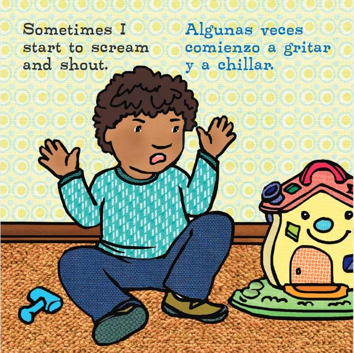 Calm-Down Time / Momento para calmarse (Toddler Tools Board Books) (Spanish and English Edition)