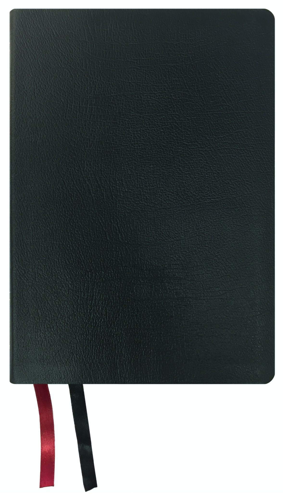 NASB Giant Print Bible, Black, Genuine Leather, 2020 text