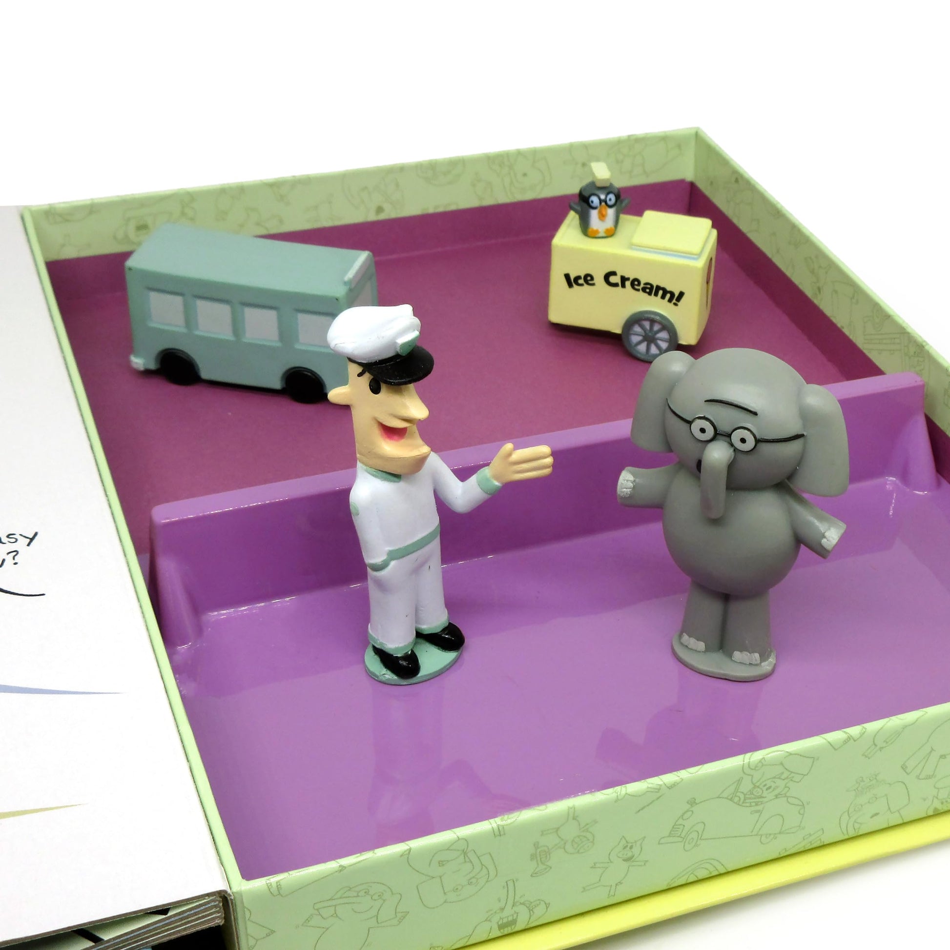 Hidden Pigeon Company Mo Willems My Busy Books - Storybook, 10 figurines, playmat