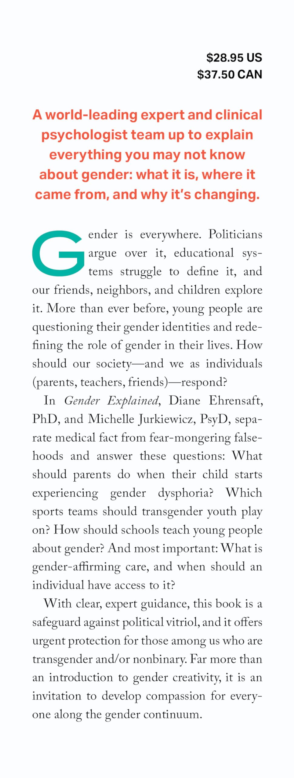 Gender Explained: A New Understanding of Identity in a Gender Creative World