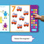 Lets Learn 123s - Interactive Toddler Counting Sound Book with 27 Buttons  Tracing, Number Recognition, Children's Board Book  Learn Numbers 1-25  Fun Early Learning Activities for Boys & Girls