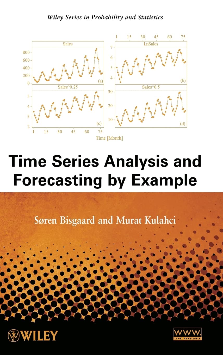 Time Series Analysis and Forecasting by Example