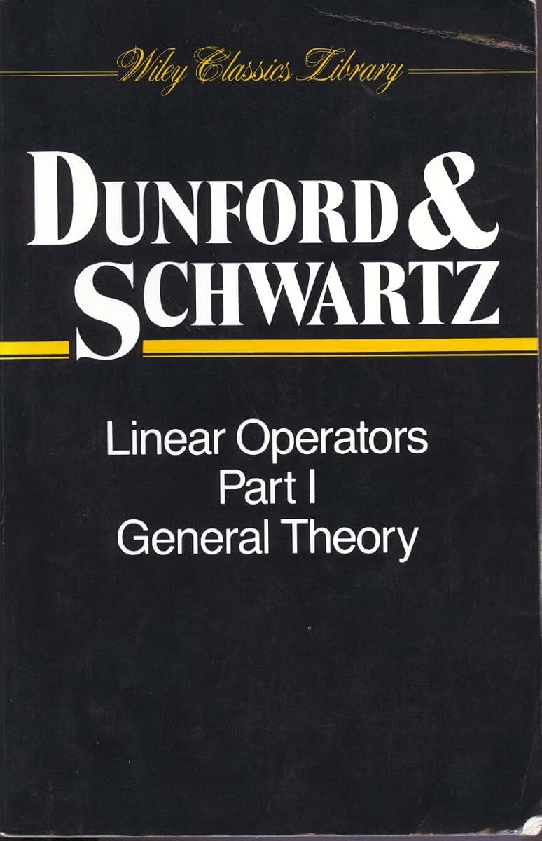 Linear Operators, Part 1: General Theory