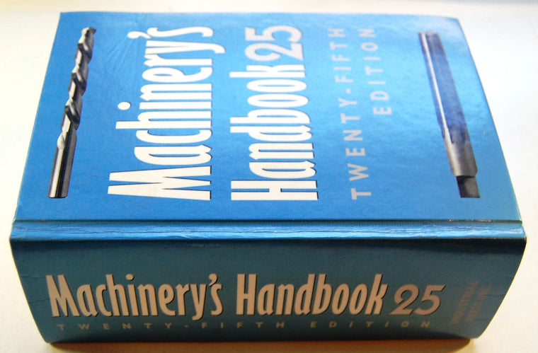 Machinery's Handbook 25 : A Reference Book for the Mechanical Engineer, Designer, Manufacturing Engineer, Draftsman, Toolmaker, and Machinist — back cover