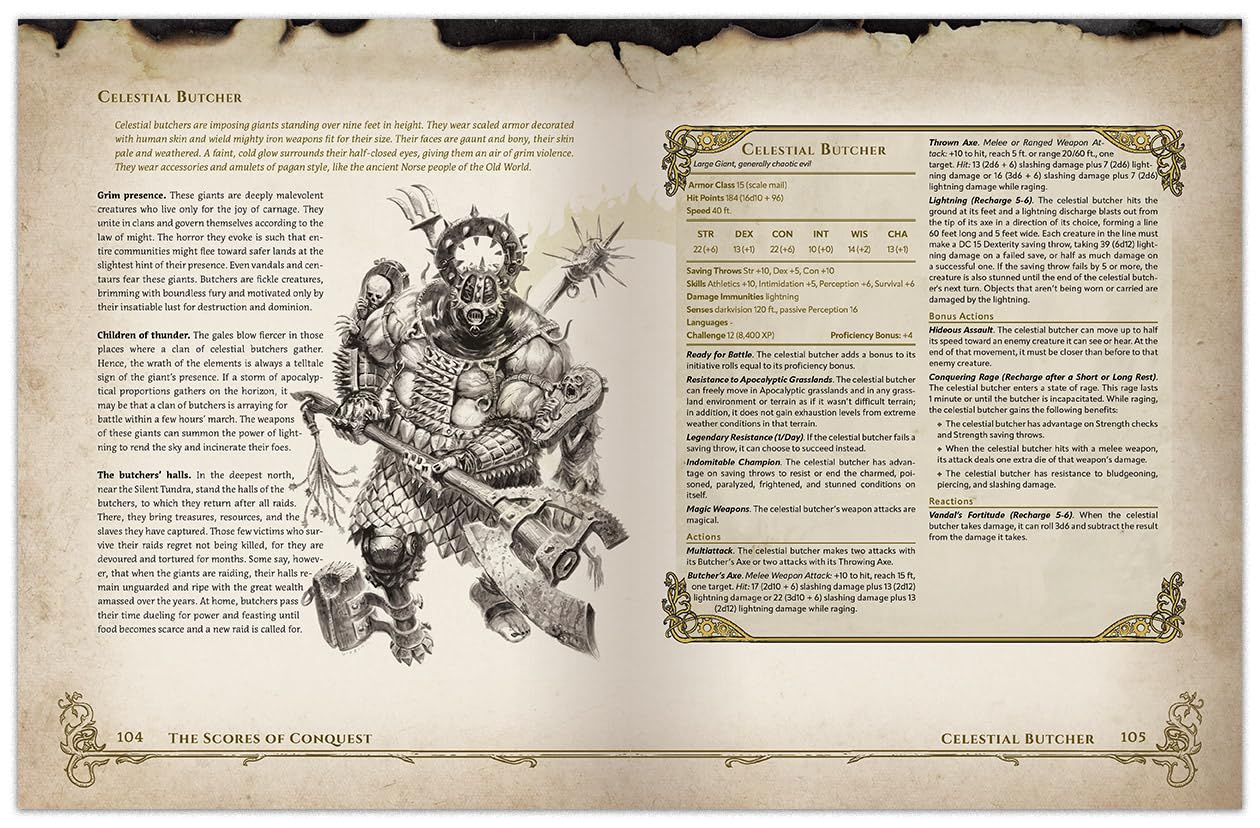 Monsters of the Armageddon 5e