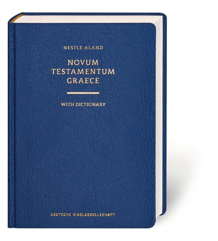Nestle-Aland Novum Testamentum Graece: Nestle Aland Greek New Testament